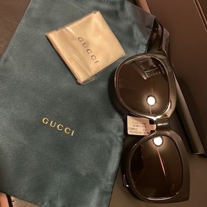 COPY - AUTHENTIC GUCCI 57MM Cat Eye Sunglasses